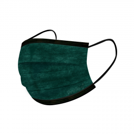 Annie ASTM Level 3 made in Hong Kong Dark Green (Black Filter) disposable mask