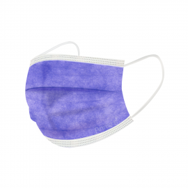 Annie ASTM Level 3 made in Hong Kong Purple disposable mask