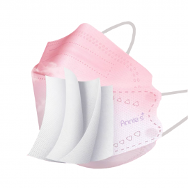 Annie+ KF99 Gradient Pink 4-Layer 3D Mask 20 Pieces a Box Individually Packed
