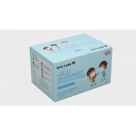 BYD Care Single-use kid Mask (White in color) (Age 3-6) (Out of Stock)