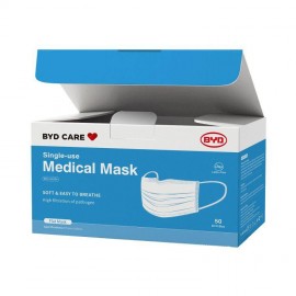 BYD Care Single-use Medical Mask  Type II (50PCs/Box) (Out of Stock)