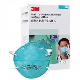 3M™ Health Care Particulate Respirator and Surgical Mask 1860 N95 20 EA/Case