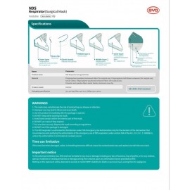 BYD Care N95 Respirator Surgical Mask (25PCS/Box) (Out of Stock)