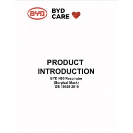 BYD Care N95 Respirator Surgical Mask NIOSH Approved (20PCS/Box) (Out of Stock)