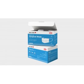 BYD Care Single-use Surgical Mask ASTM F2100 LV2, Type IIR (50PCs/Box) (Out of Stock)