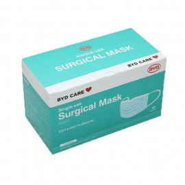 BYD Care Single-use Surgical Mask ASTM F2100 LV3, Type IIR (30PCs/Box) (Out of Stock)