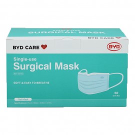 BYD Care Single-use Surgical Mask ASTM F2100 LV3, Type IIR (30PCs/Box) (Out of Stock)