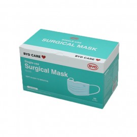 BYD Care Single-use Surgical Mask ASTM F2100 LV3, Type IIR (30PCs/Box) (Out of Stock)