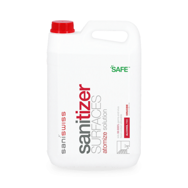 Saniswiss S4 Sanitizer Surfaces (Atomizing Solution) (5000ml Refill)
