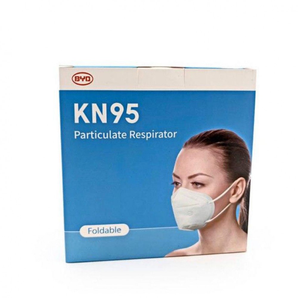 BYD Care KN95 Particulate Respirator 3D Mask (50PCS/Box) (Out of Stock)