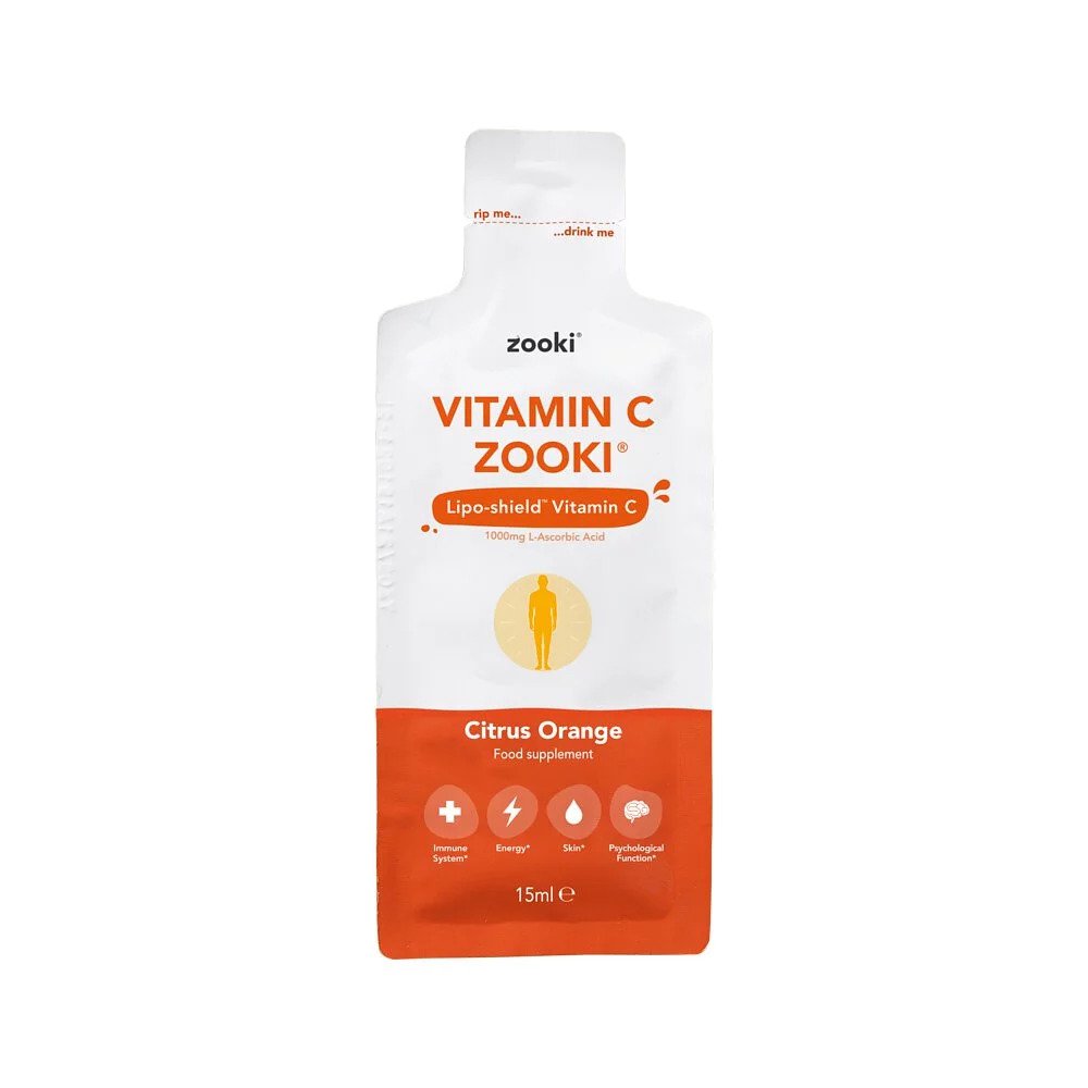 YourZooki Citrus Orange Liposomal Vitamin C Zooki™ | YourZooki | 14 (1000mg) Sachets (14 Days)