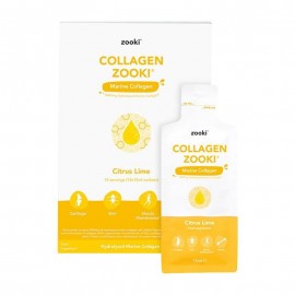 YourZooki Liposomal Collagen (Citrus Lime) Zooki™ | YourZooki | 14 (15ml) Sachets (14 Days) (5000MG)