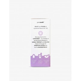 YourZooki Mixed Berry Liposomal Vitamin D3+K2 Zooki™ | YourZooki | 14 (15ml) Sachets (14 Days) (5000MG) （Out of Stock) 