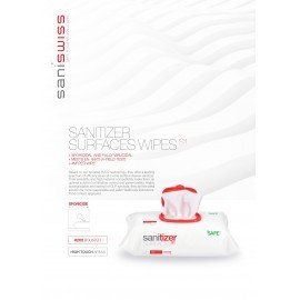 Saniswiss SANITIZER SURFACESWIPES S1 Saniswiss SANITIZER SURFACESWIPES S1